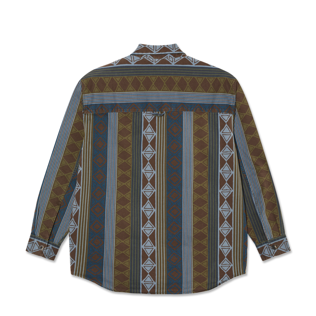 Big Boy Overshirt - Blue Green Mix