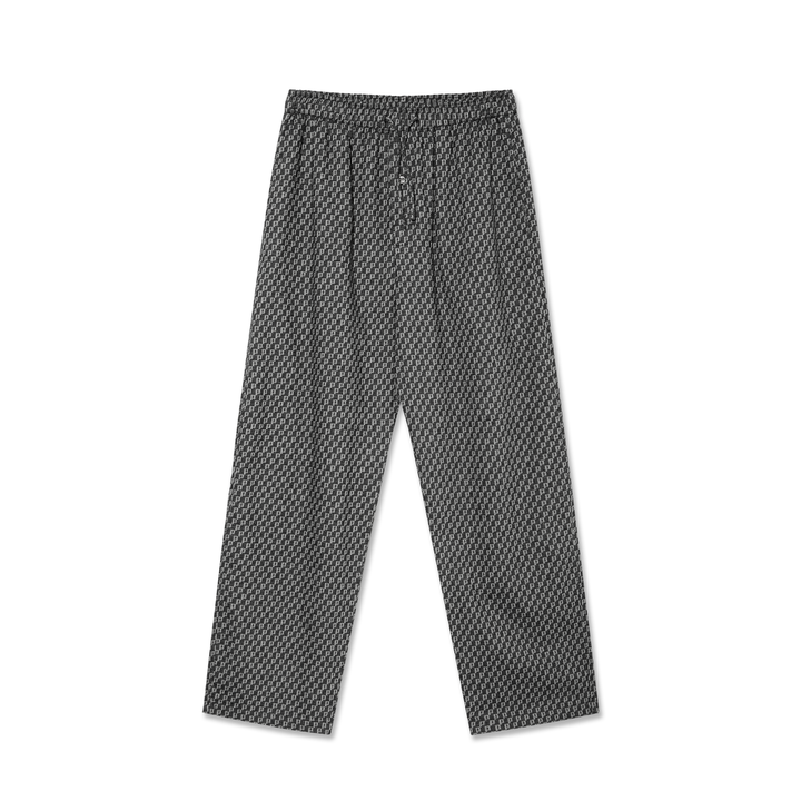 Pyjama Pants | P Pattern - Black / White