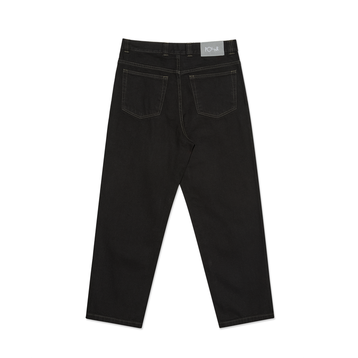 93 Pants | Contrast Stitching - Black/Dark Olive