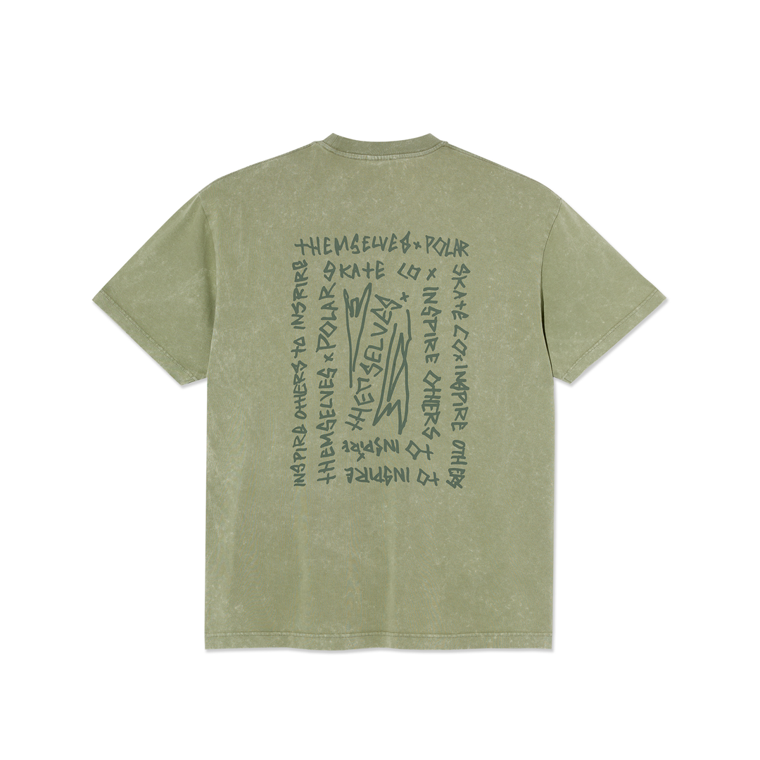 Acid Tee | IOTIT - Army Green