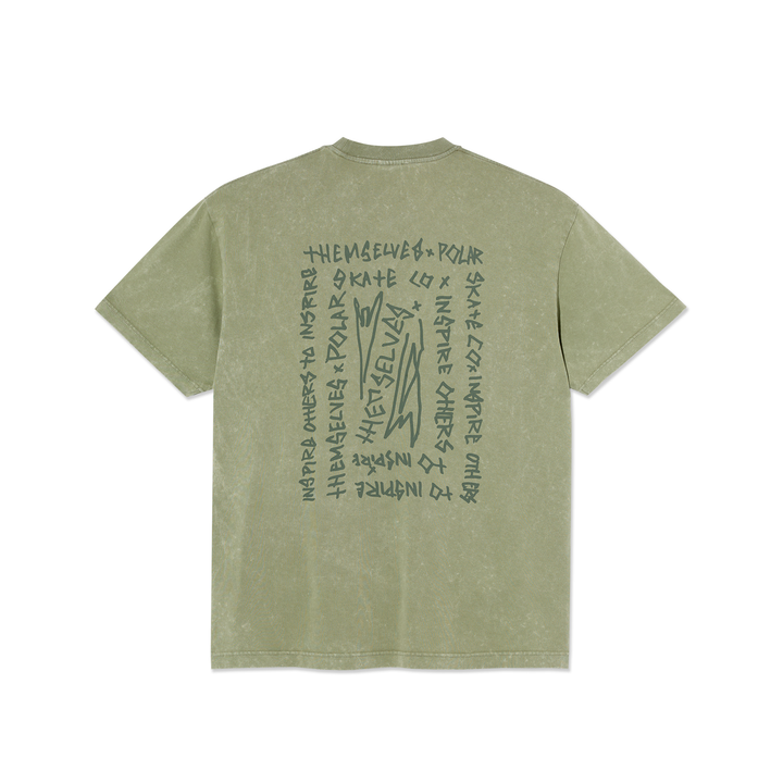 Acid Tee | IOTIT - Army Green
