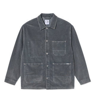 Ezra Jacket | Cord - Blueish Grey