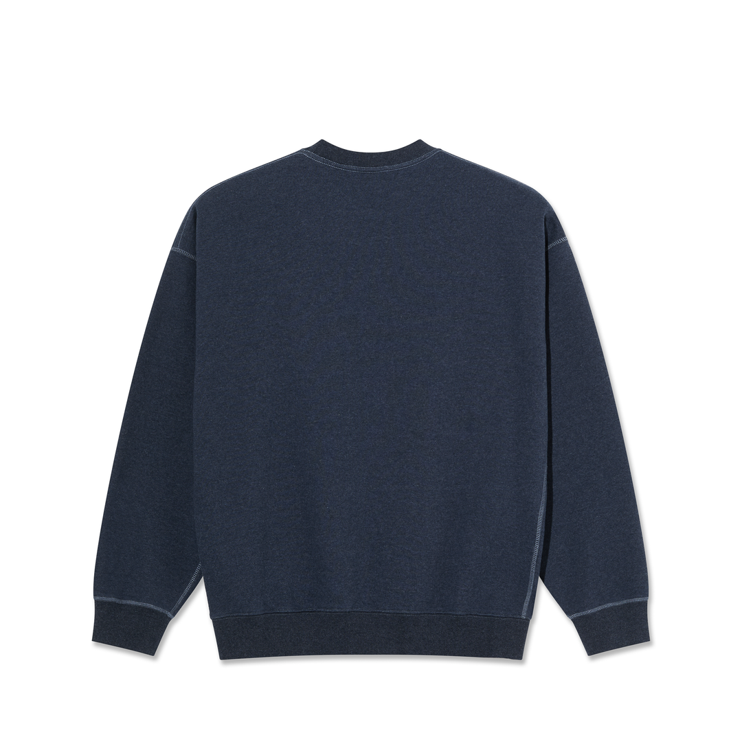 Frankie Crewneck - Navy Melange