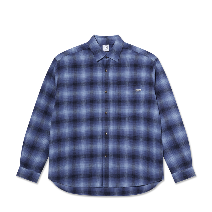 Mitchell LS Shirt | Shadow Check - Blue