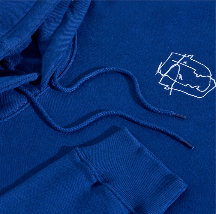 Dave Hoodie | Tied Up (Ultramarine)