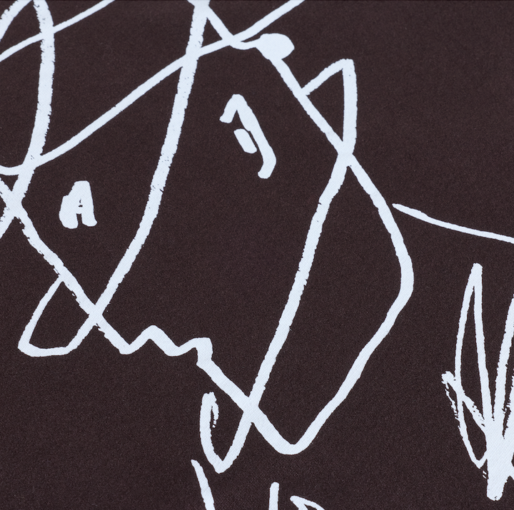 LS Tee|Tied Up (Washed Chocolate)