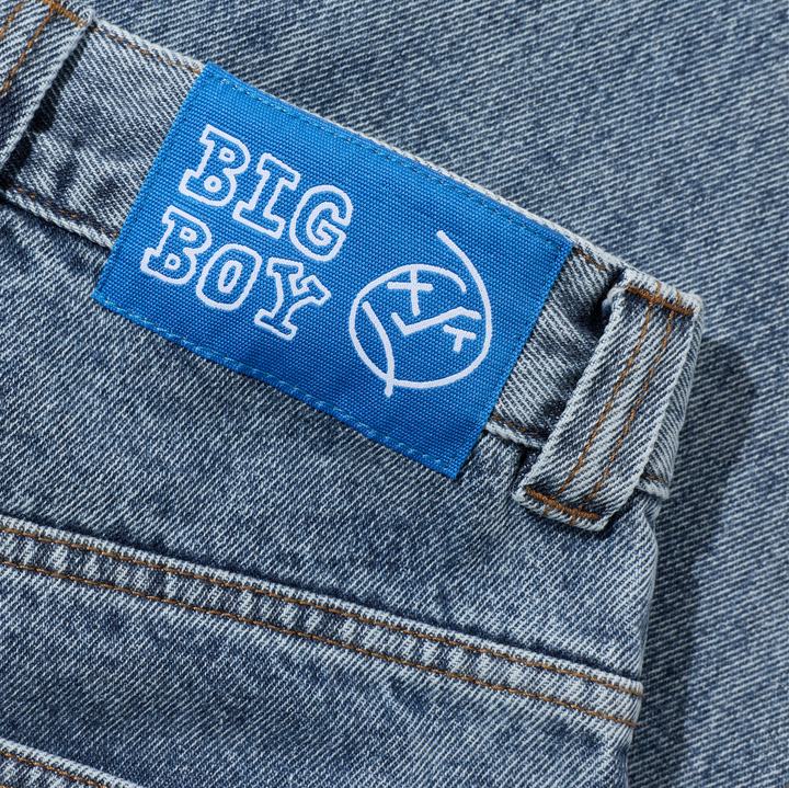 Big Boy Pants - Heavy Washed Blue