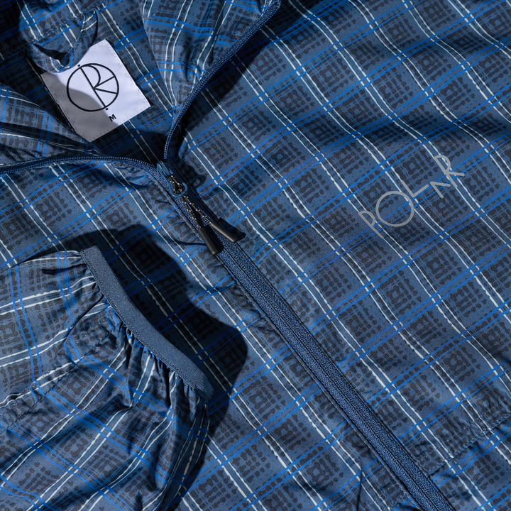 Chase Light Shell Jacket - Blue Check