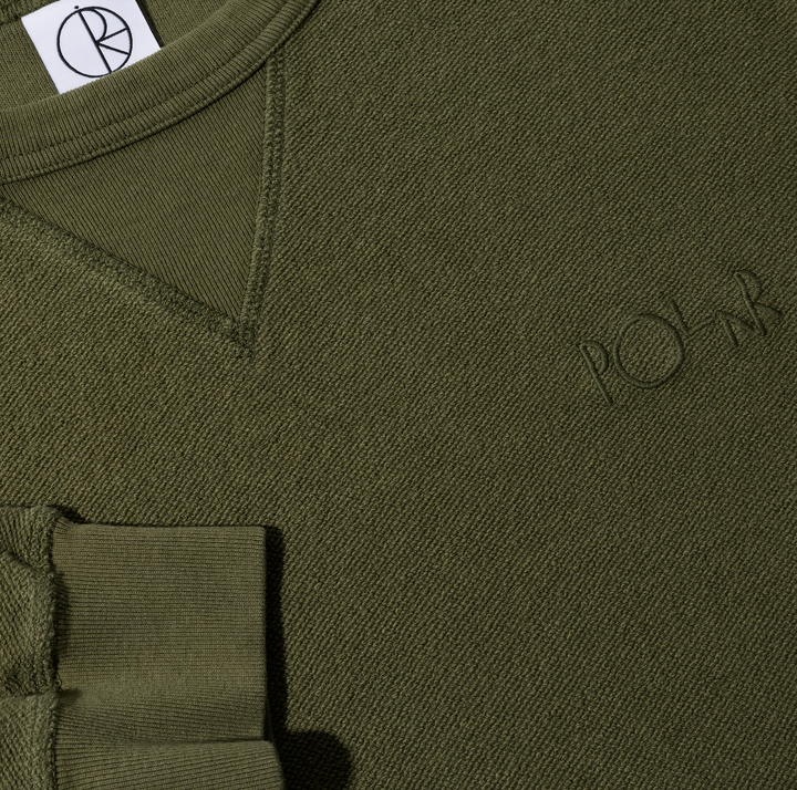 Reversed Sweater - Army Green