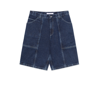 Jiro Shorts - Dark Blue w/ White Stitching