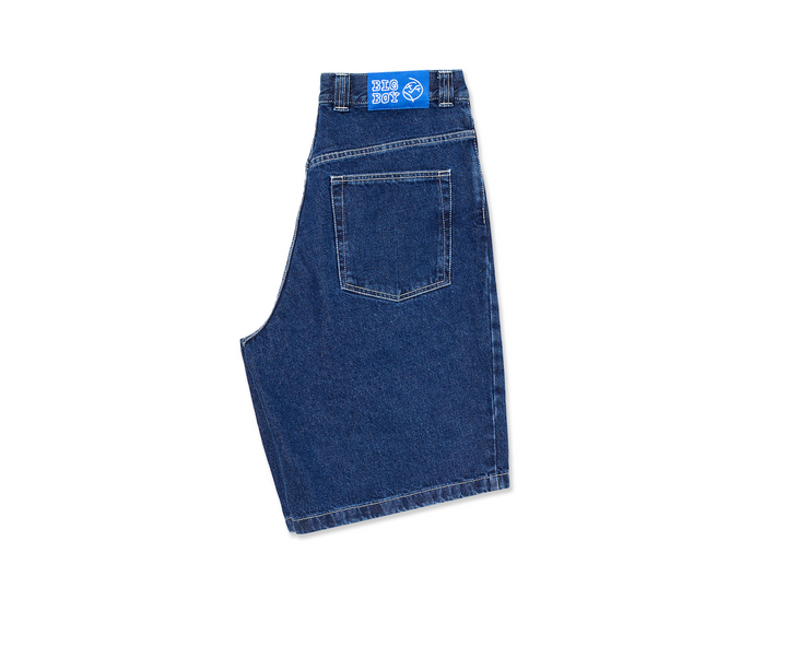 Big Boy Shorts - Dark Blue w/ White Stitching