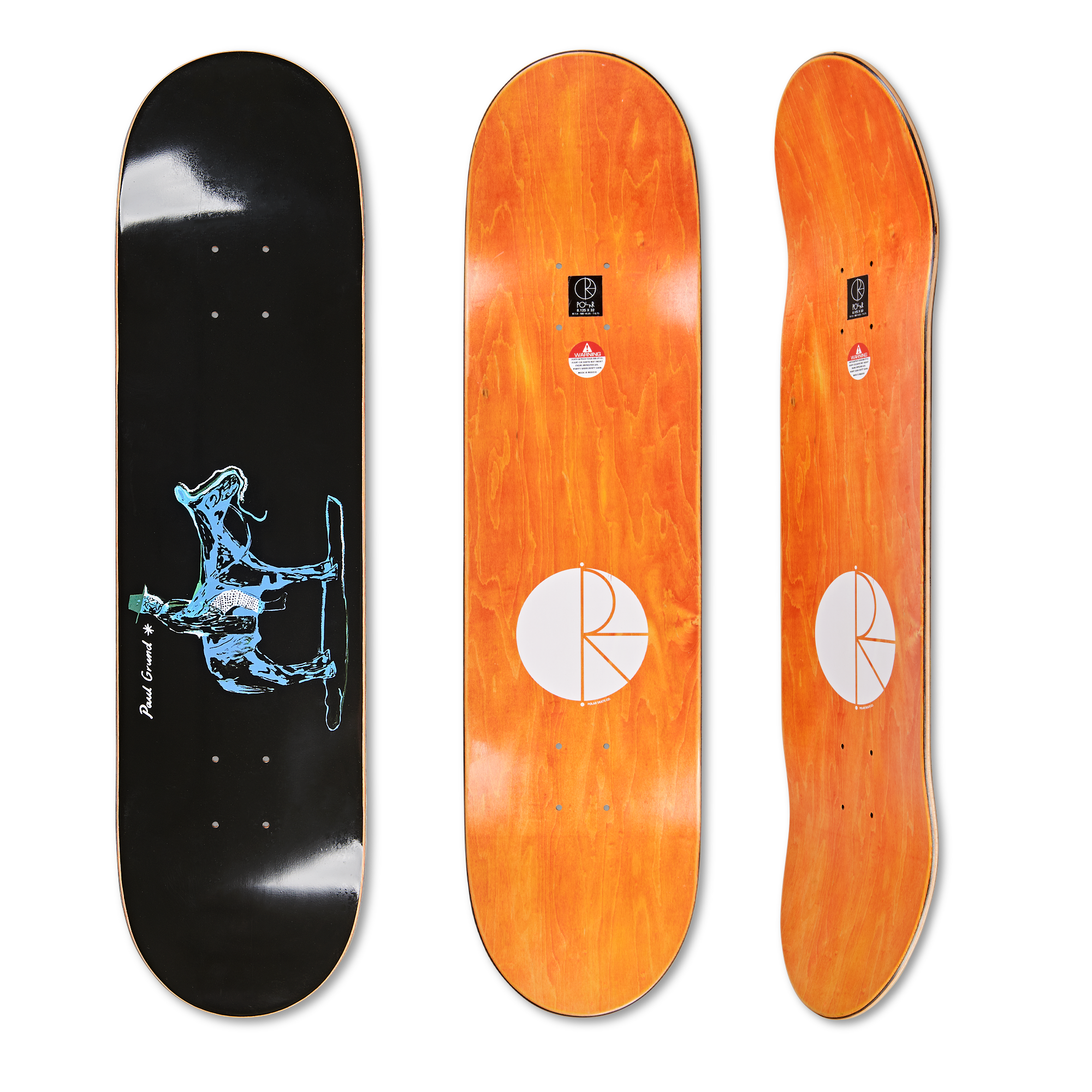 スケートボード POLAR SKATE PAUL GRUND NOTRE DAME 8.125 POLAR SKATE CO. PAUL GRUND NICOLE P9 SPECIAL SHAPE DECK