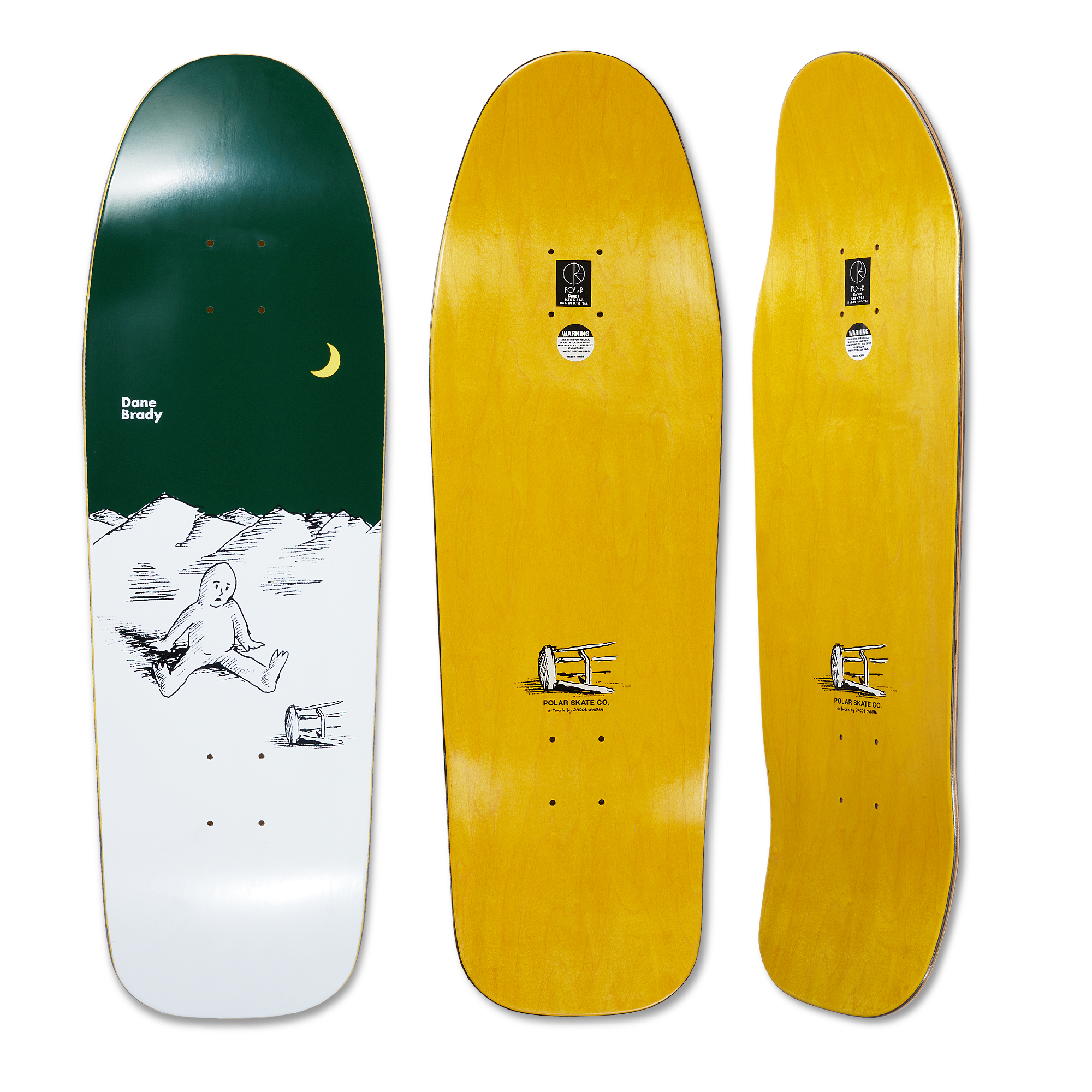 Polar Skate Co. Dane Brady Failure Deck - Thumbnail 2