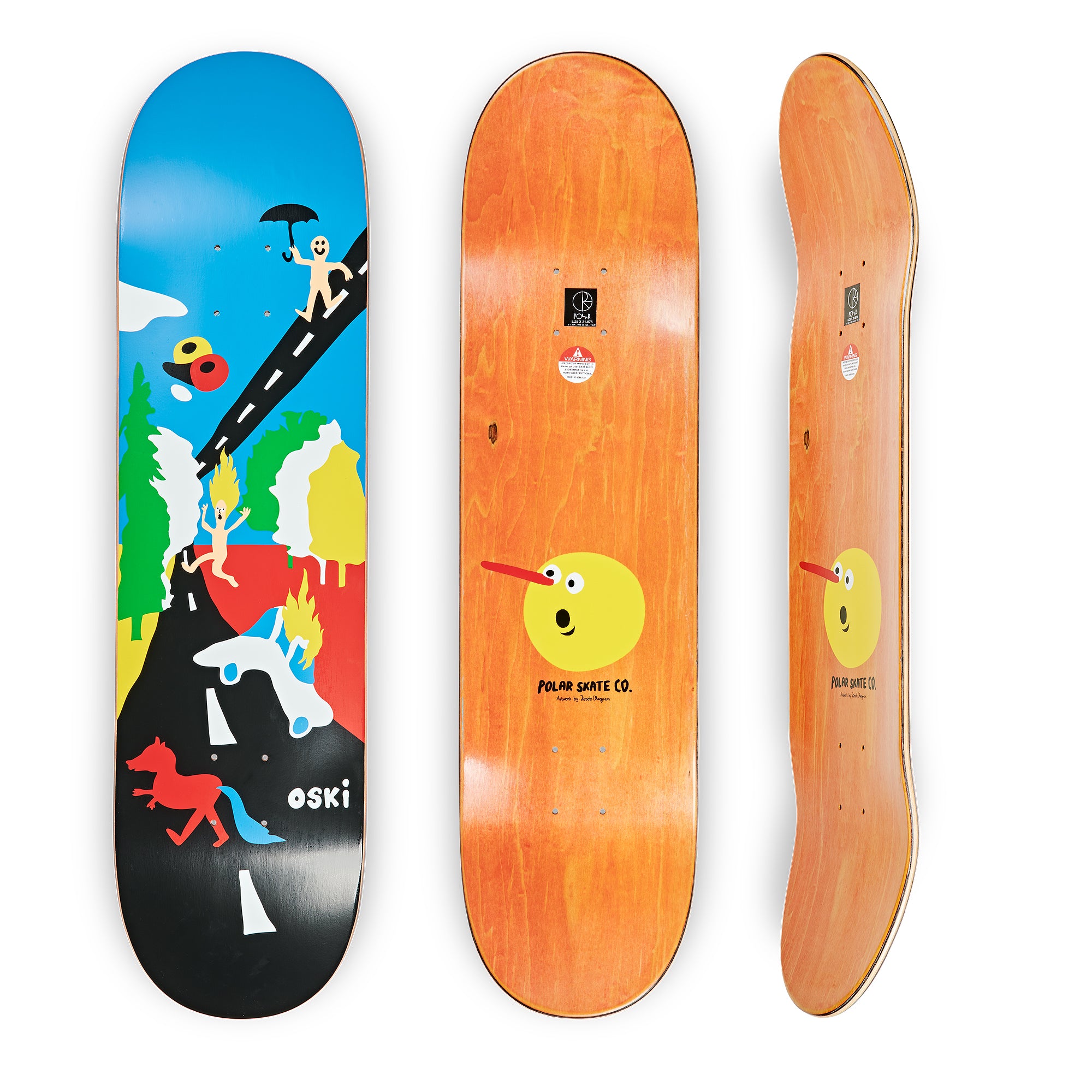 Deck | Oskar Rozenberg - Beautiful Day – Polar Skate Co.