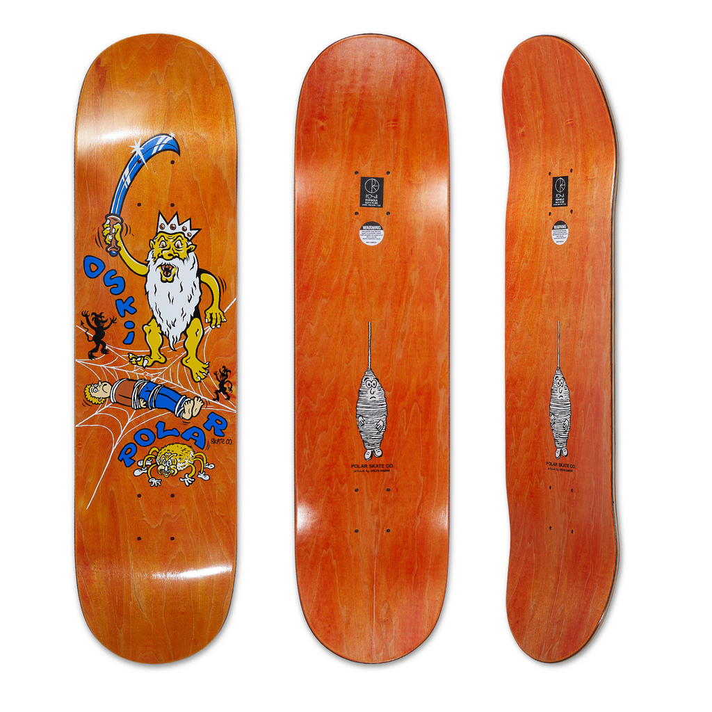 Deck | Oskar Rozenberg - Spider King – Polar Skate Co. Deck | Oskar Rozenberg - Spider King – Polar Skate Co.