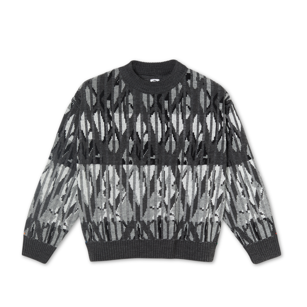 Paul Knit Sweater - Grey – Polar Skate Co.