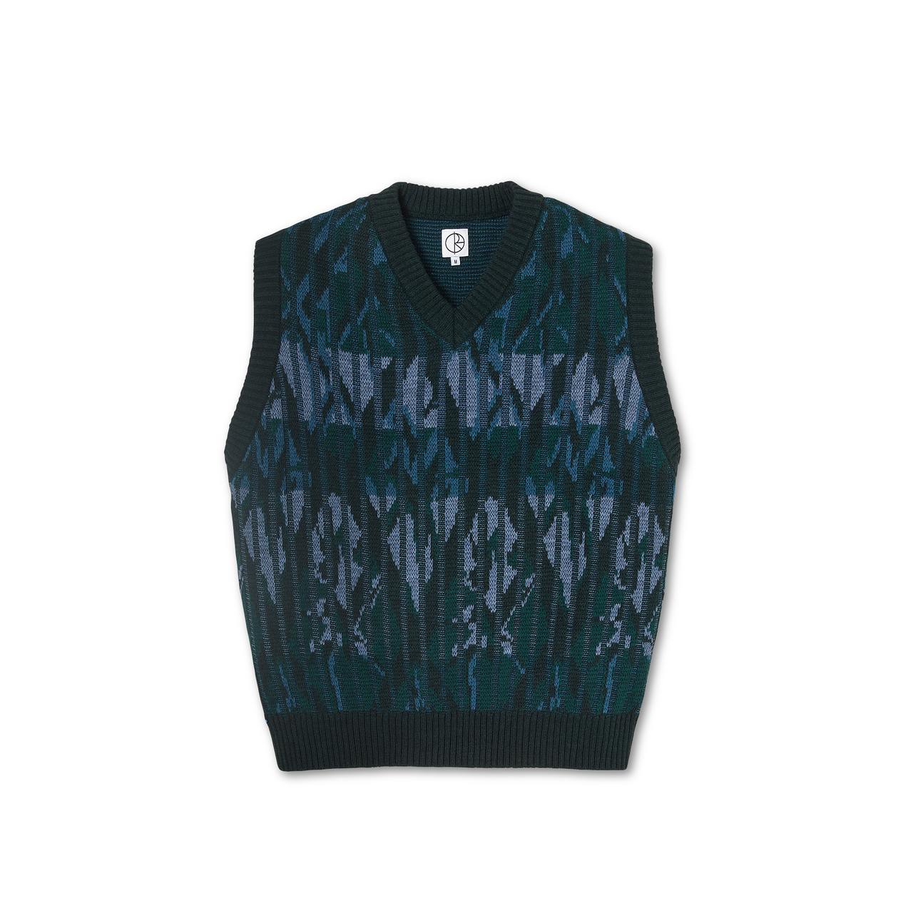 Paul Knit Vest - Dark Green