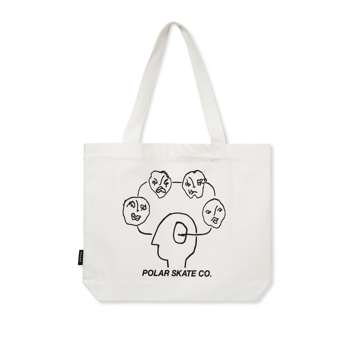 Head Space Tote Bag - Ecru