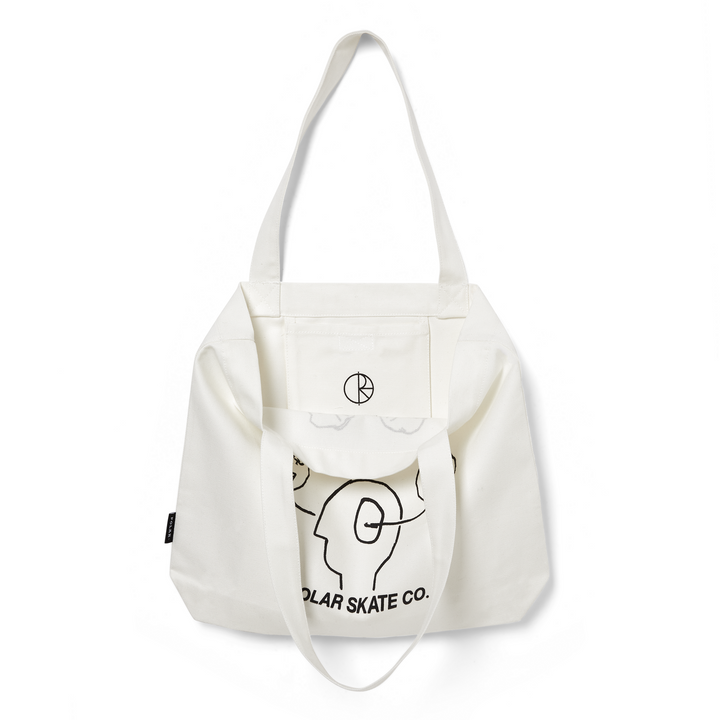 Head Space Tote Bag - Ecru