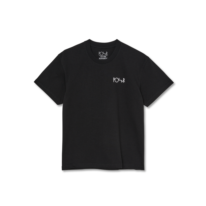 Jr. Tee | Stroke Logo - Black