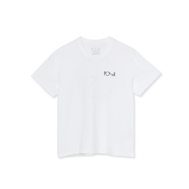 Jr. Tee | Stroke Logo - White