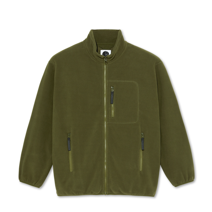 Basic Fleece Jacket - Army Green