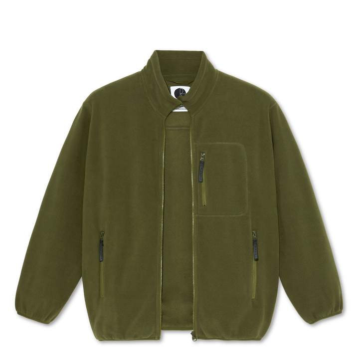 Basic Fleece Jacket - Army Green