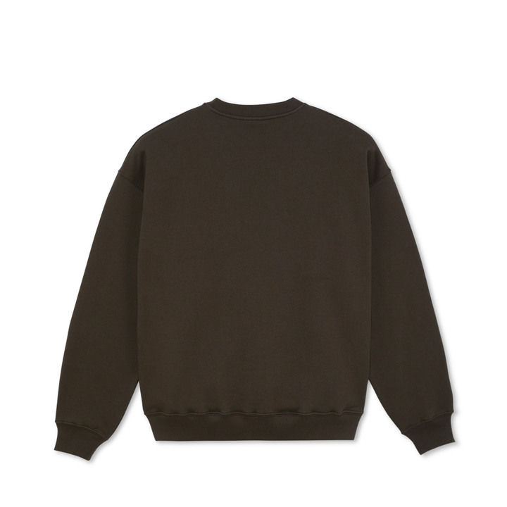 Dave Crewneck | Earthquake - Brown