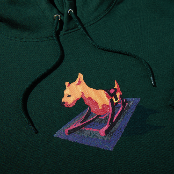 Dave Hoodie | Dog - Dark Green