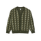 Louis Cardigan | Houndstooth - Green