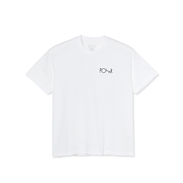 Tee | Stroke Logo - White