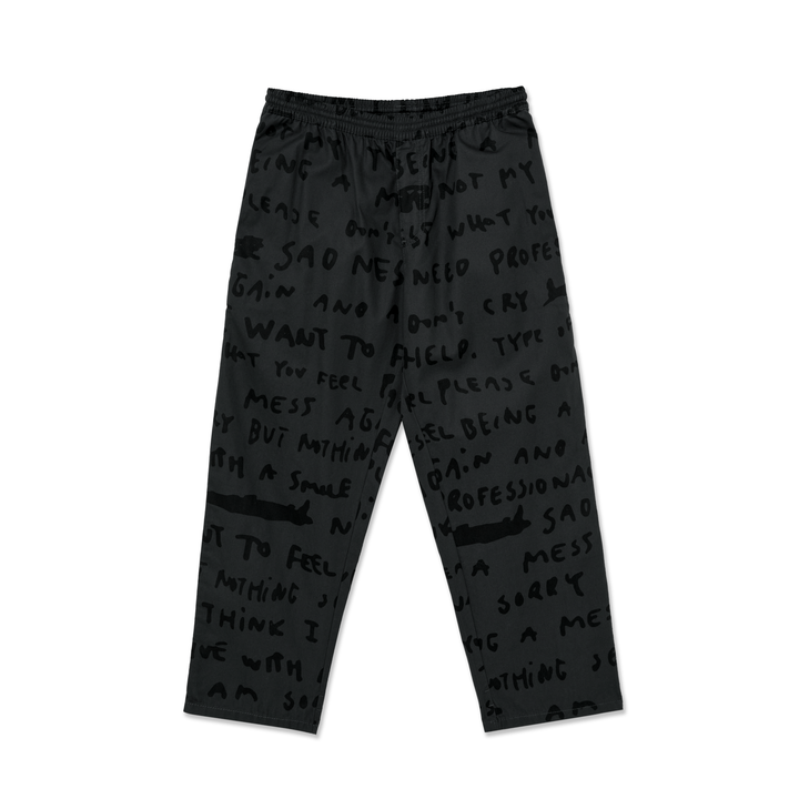 Surf Pants | Sad Notes - Graphite