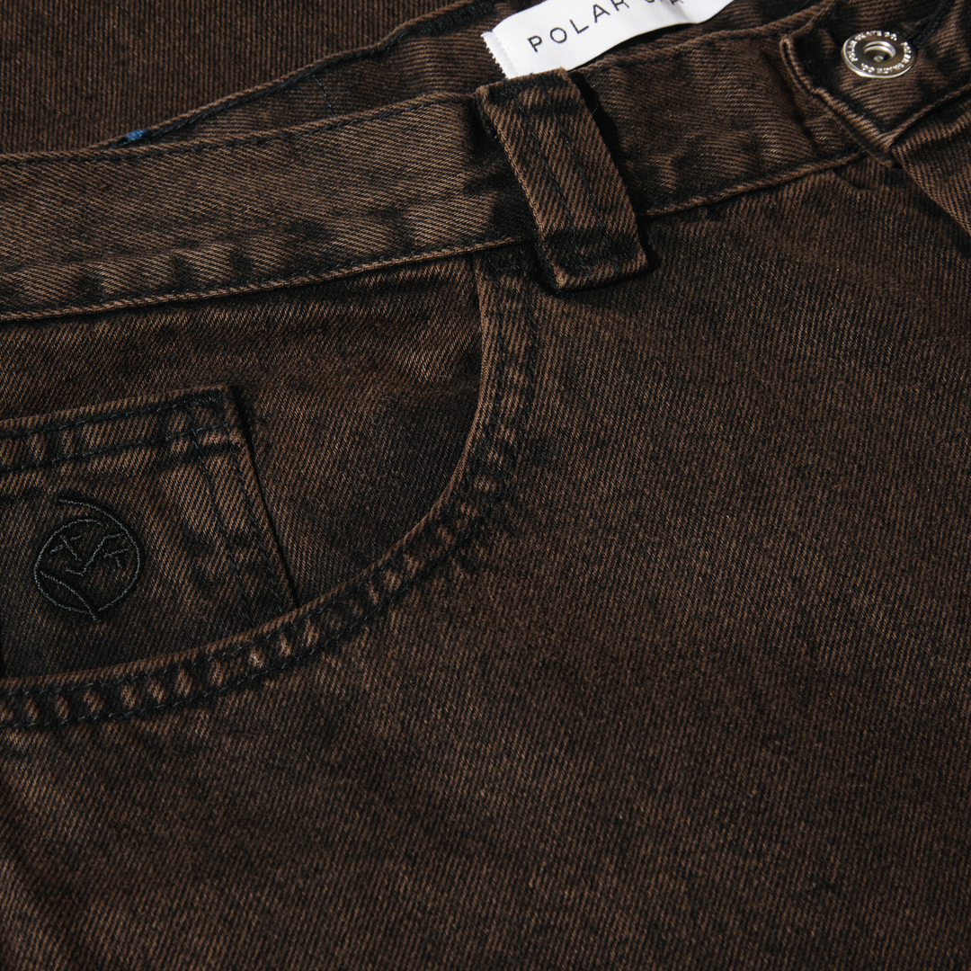 Big Boy Pants - Brown Black – Polar Skate Co. Big Boy Pants - Brown Black – Polar Skate Co.