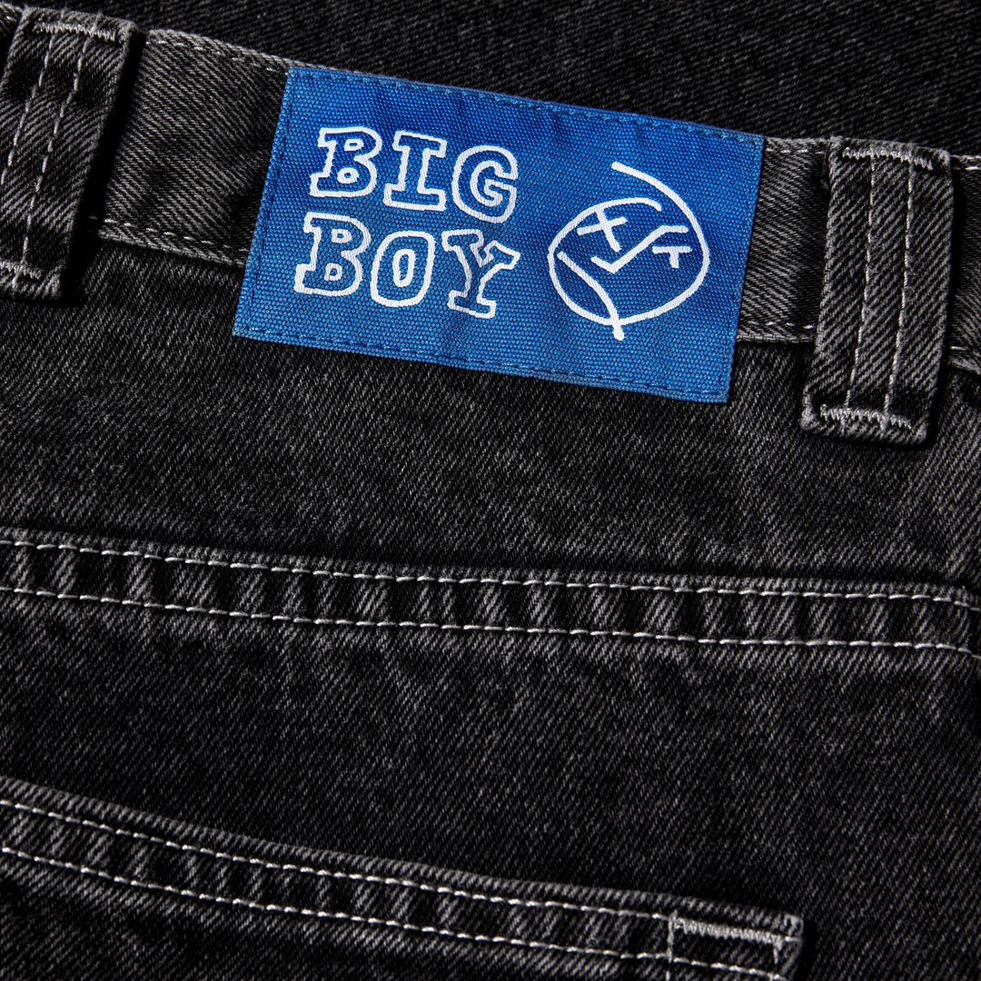 Big Boy Shorts - Silver Black