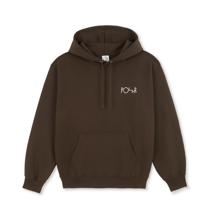 Dave Hoodie | Stroke Logo - Chocolate