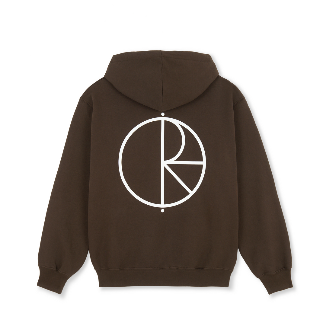 Dave Hoodie | Stroke Logo - Chocolate