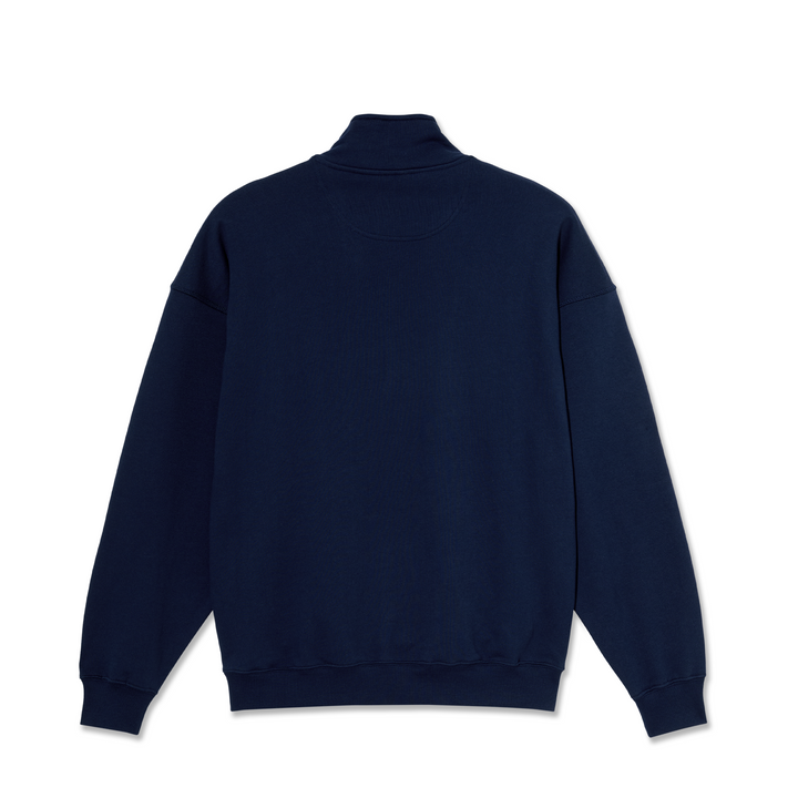 Frank Half Zip Sweatshirt - Dark Blue