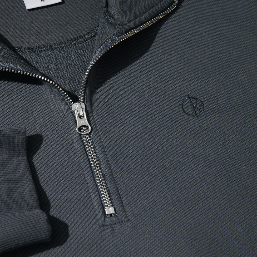 Frank Half Zip Sweatshirt - Graphite