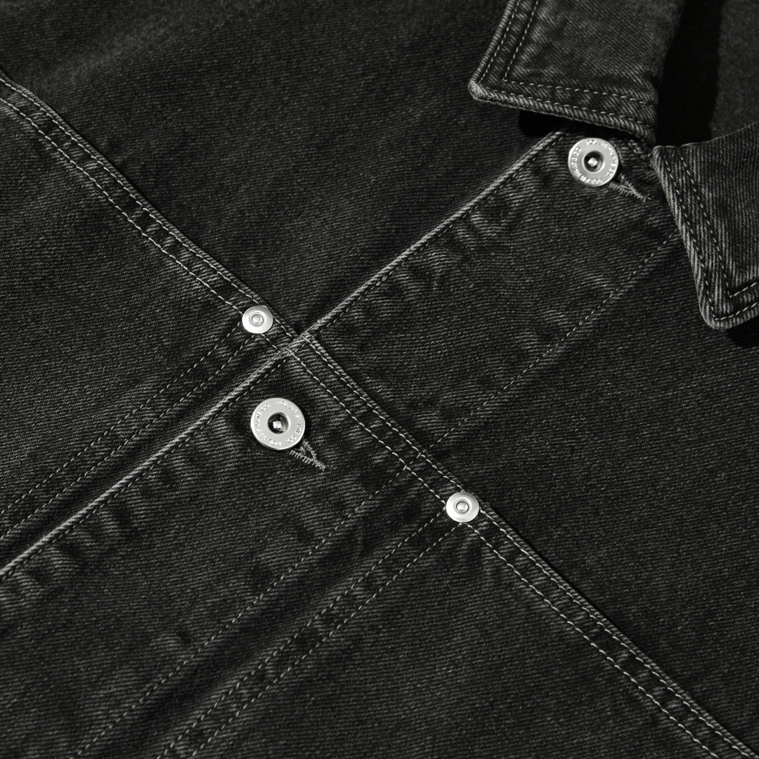 Patrik Jacket | Denim - Silver Black