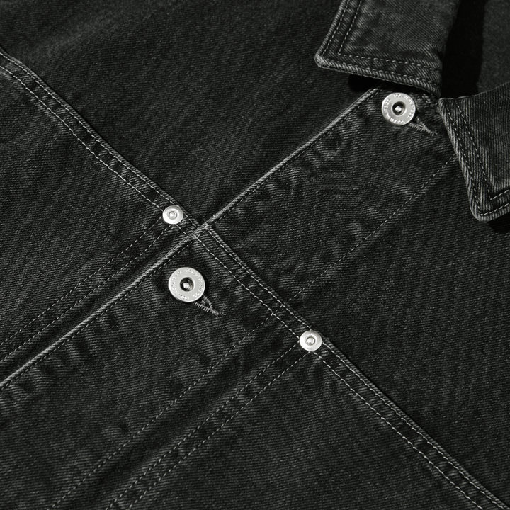 Patrik Jacket | Denim - Silver Black