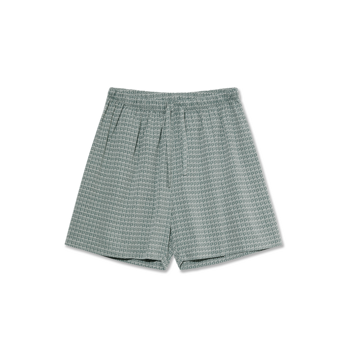 Summer Pyjamas Set - Grey Green