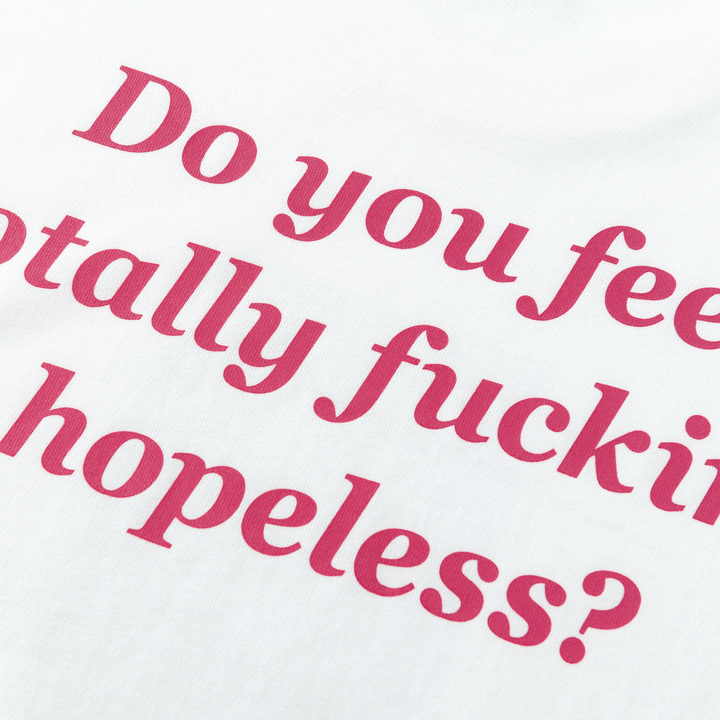 Tee | Hopeless - White