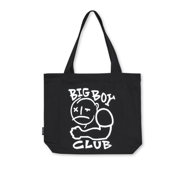 Big Boy Club Tote Bag - Black