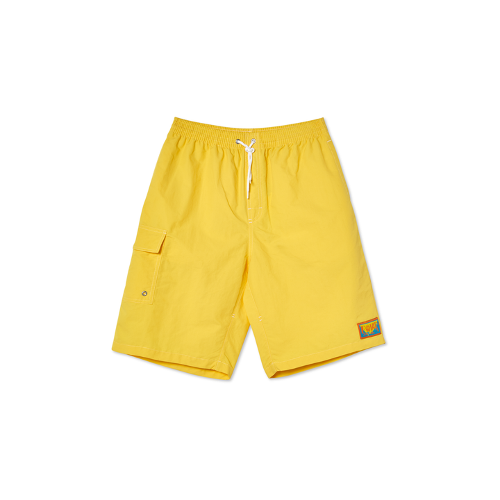 Spiral Swim Shorts - Yellow