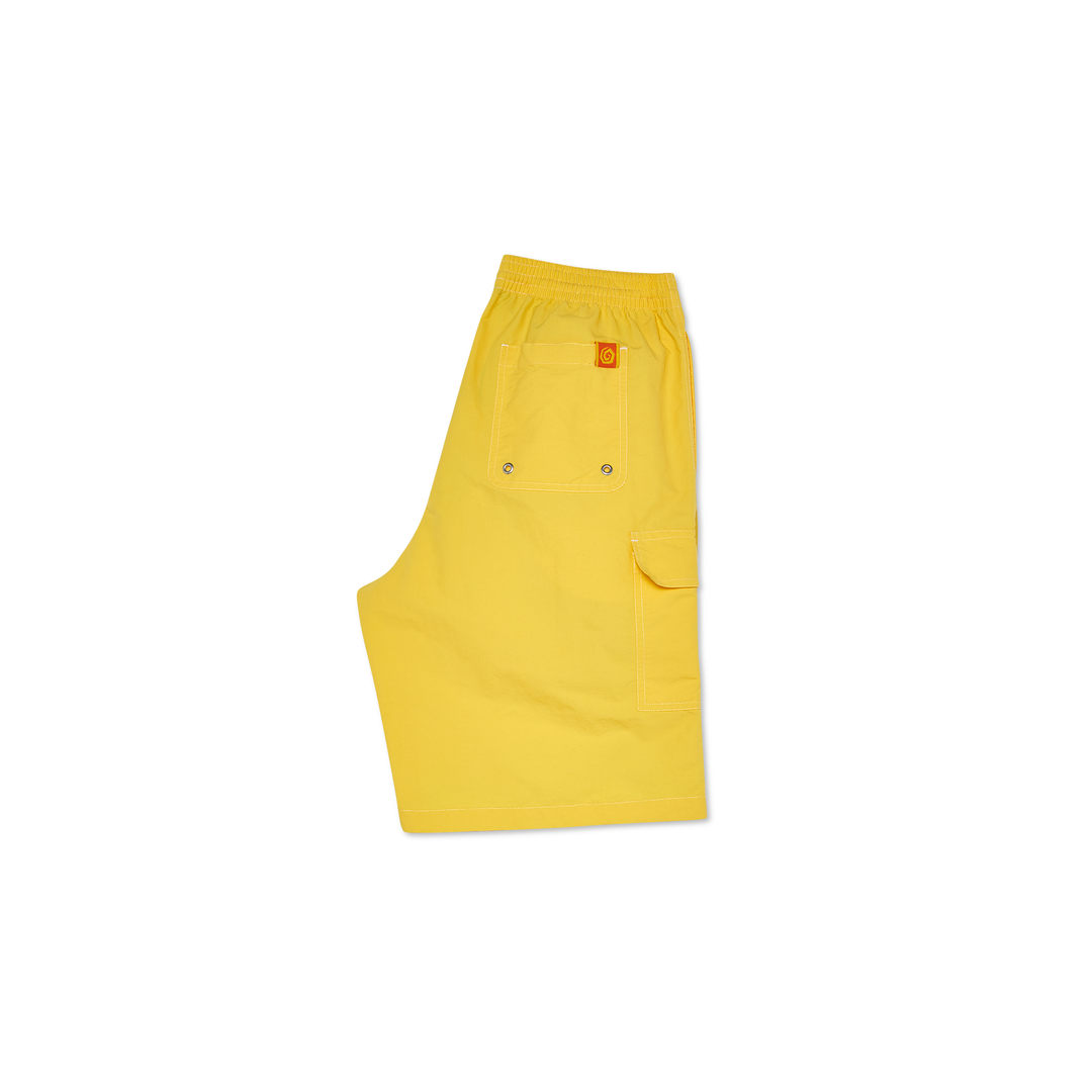 Spiral Swim Shorts - Yellow