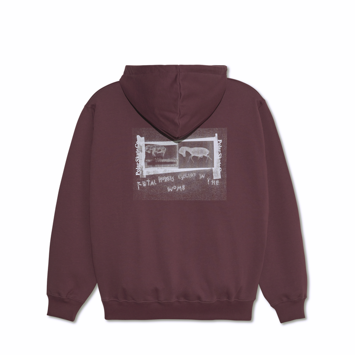 Dave Hoodie | Beautiful Horses - Plum