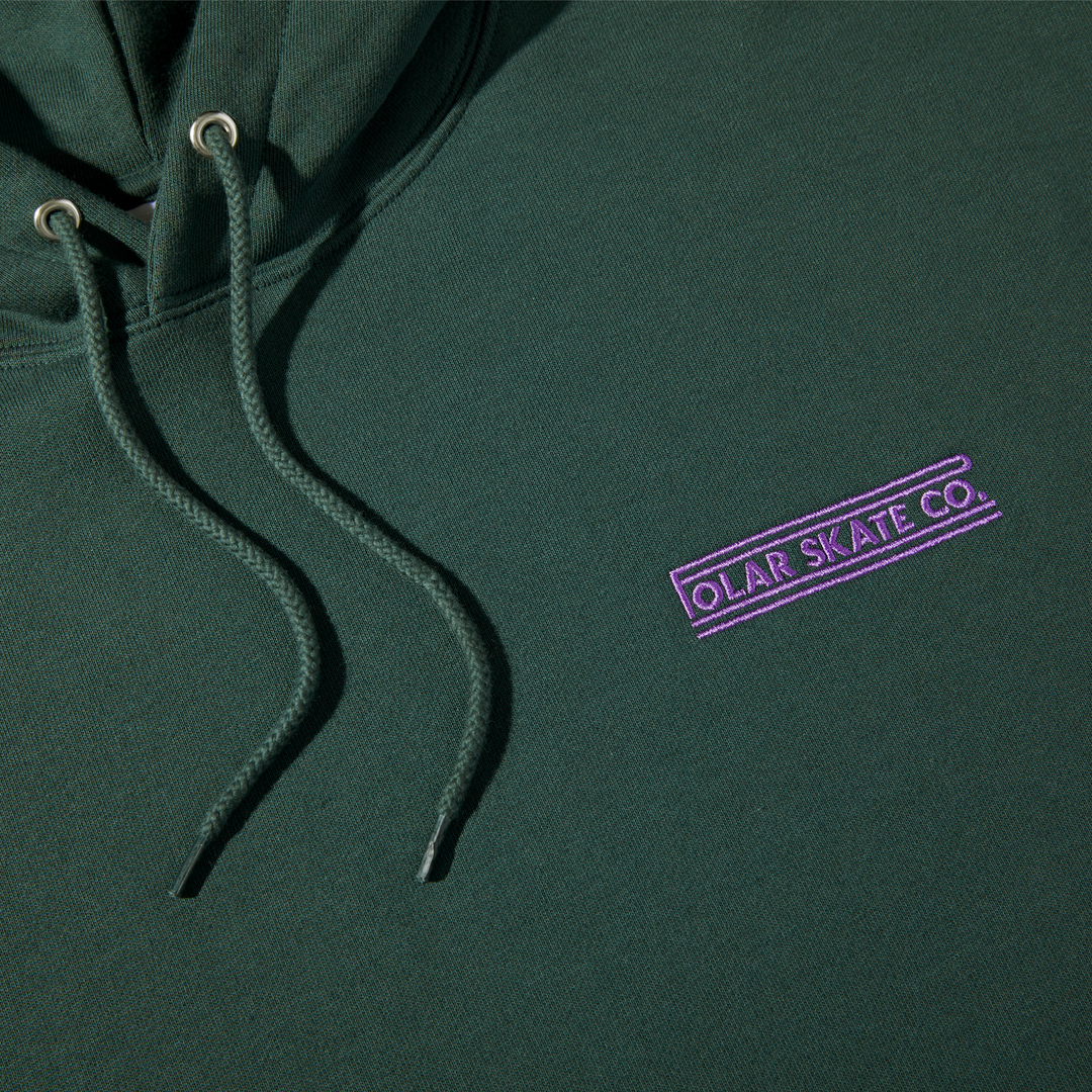 Dave Hoodie | Stretch Logo - Dark Teal