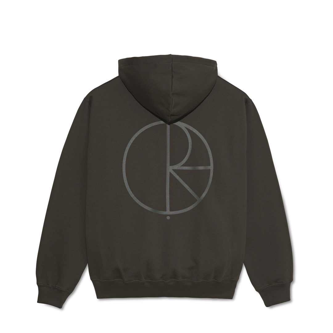 Dave Hoodie | Stroke Logo - Dirty Black