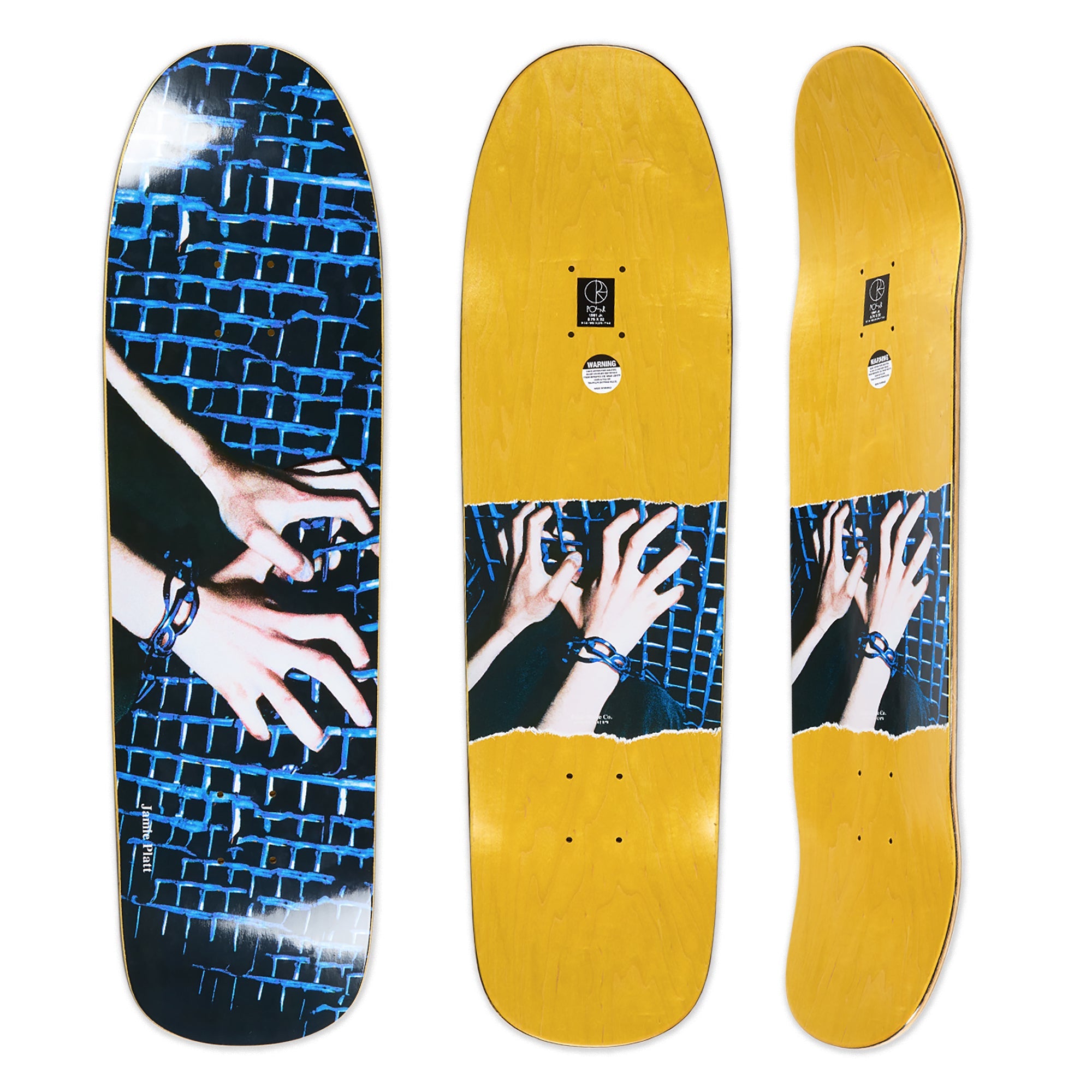 Jamie Platt スケートボード　ポーラー Deck | Jamie Platt - Skeleton Kid – Polar Skate Co.