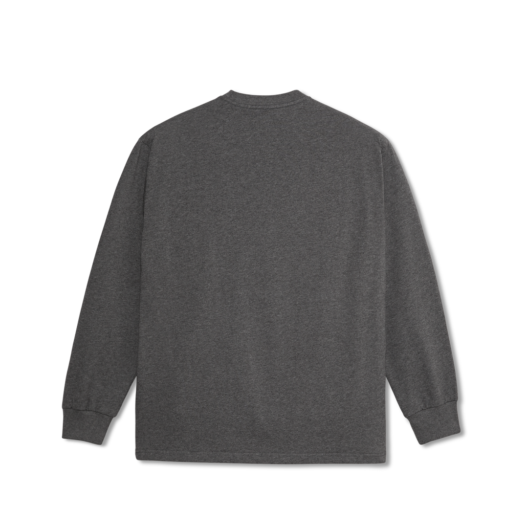 LS Tee | Team - Dark Grey Melange